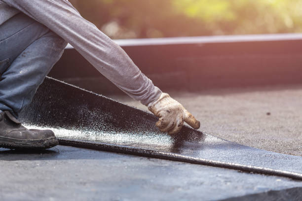 Professional Basement Waterproofing technician working in Lakewood, SC